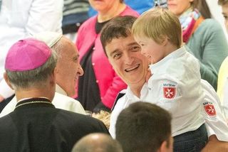 11. Malteser Romwallfahrt - Audienz mit Papst Franziskus